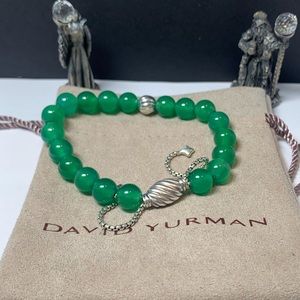 David Yurman Spiritual Bead With Green Onyx